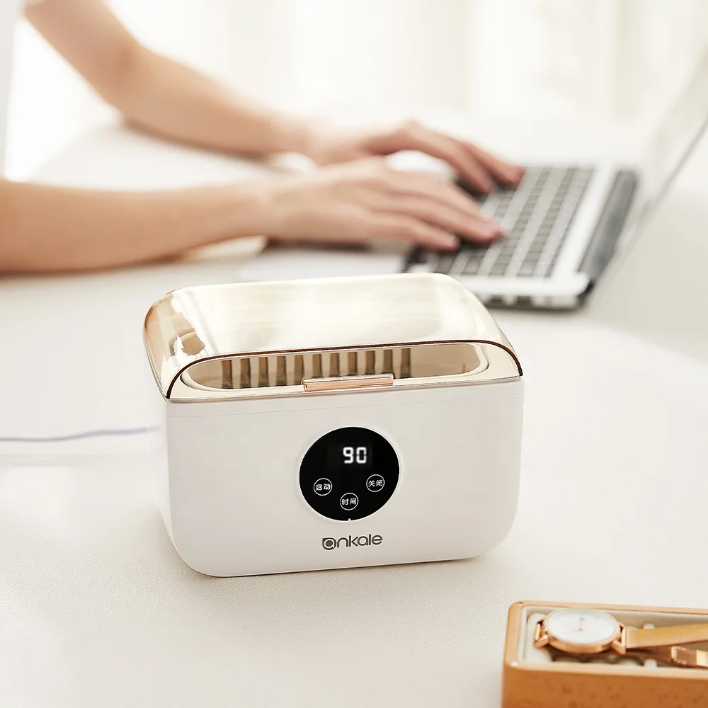 Portable Ultrasonic Cleaning Jewelry Eyeglass New Professional Cleaner Machine for