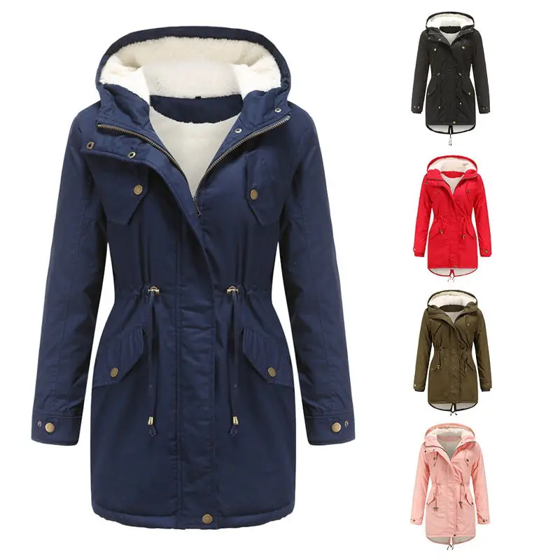 Cheap Price Best Seller Customized Popular Warmth Hooded Plus Size Cotton Puffer Coat Women Jackets Winter Outdoor Jacket