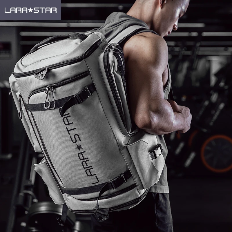 LS0039 gym bags with shoe compartment sports workout bag sports bag