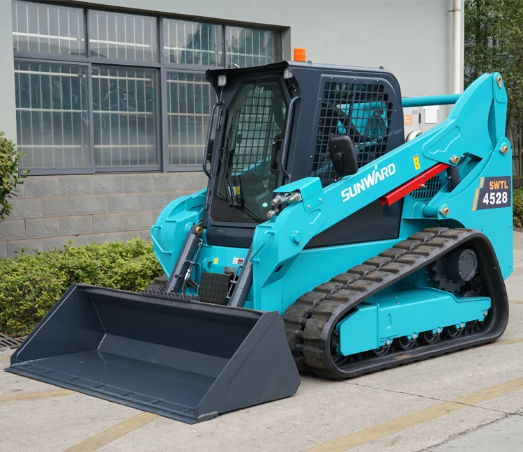 SUNWARD SWTL4528 4ton Wheeled skid steer loader telescopic handler loader
