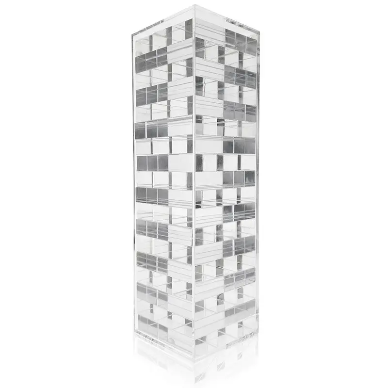 3D Luxe Acrylic Stacking Tower Puzzle Game