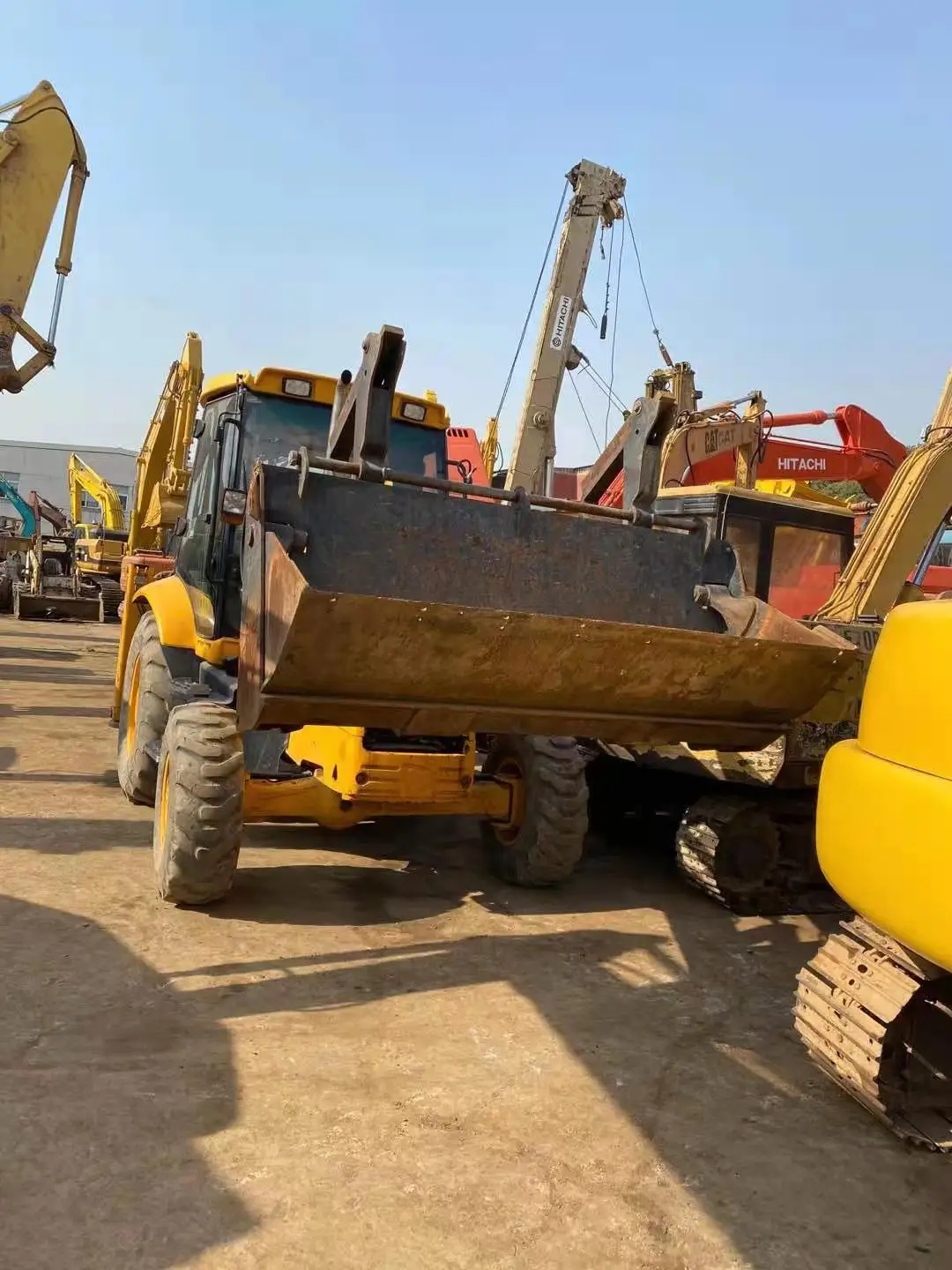 Used jcb backhoe excavator loder3cx