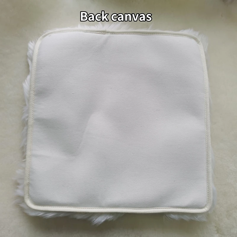 Wholesale winter soft warm factory price golden supplier real fur New Zealand sheepskin winter seat pad seat cushion