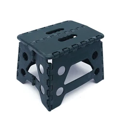 Outdoor Mini Plastic Folding Stool Environmentally Friendly Polypropylene Stool Army Green Folding Stool