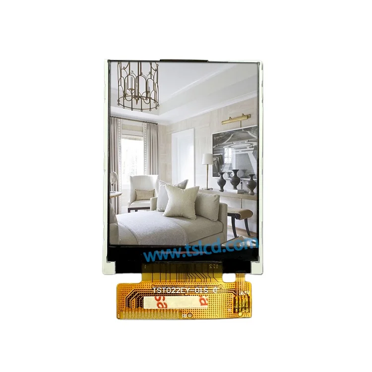 2.2' 2.2 Inch 176xRGBx220 Resolution Resistive TN Color TFT LCD Touch Screen SPI Interface Display Module