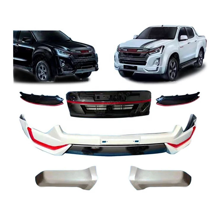 4x4 Auto Accessories Plastic Full set Body Kit for D-MAX