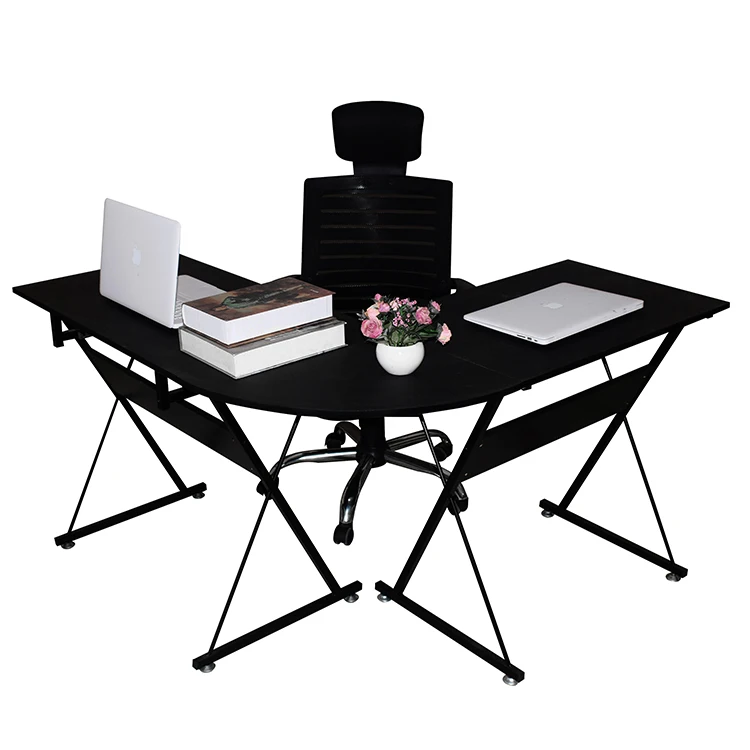 Office furniture L-shaped luxury executive desk computer table decorations ergonomic esports table corner gaming desk for home