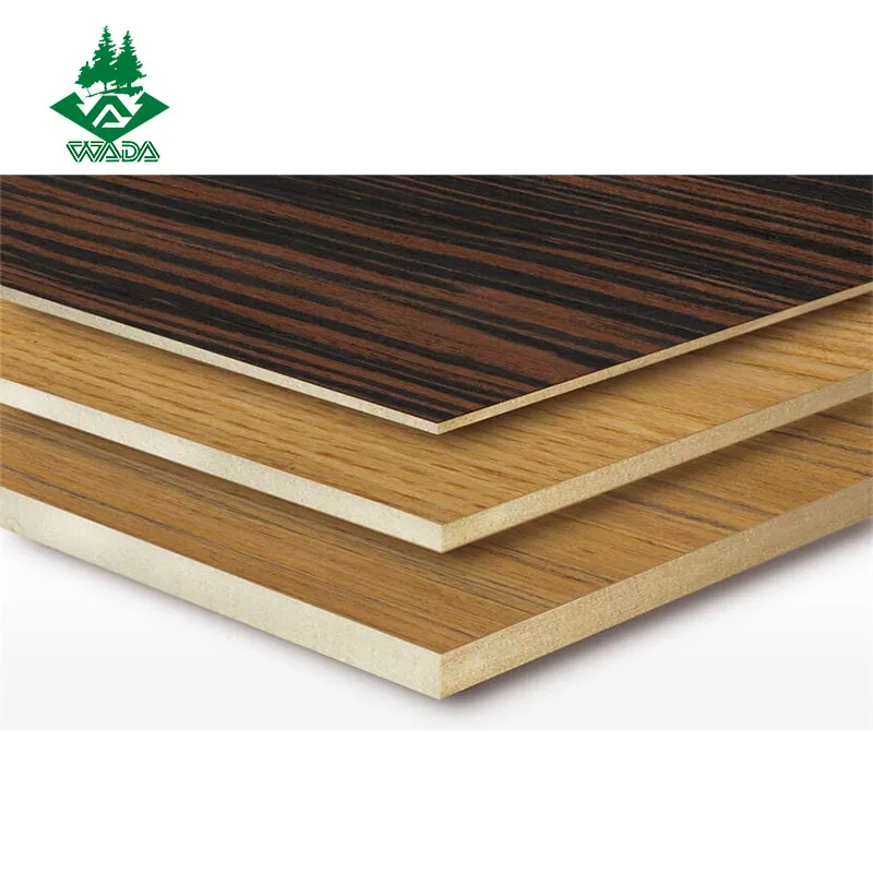 table top walnut veneer mdf board 18mm