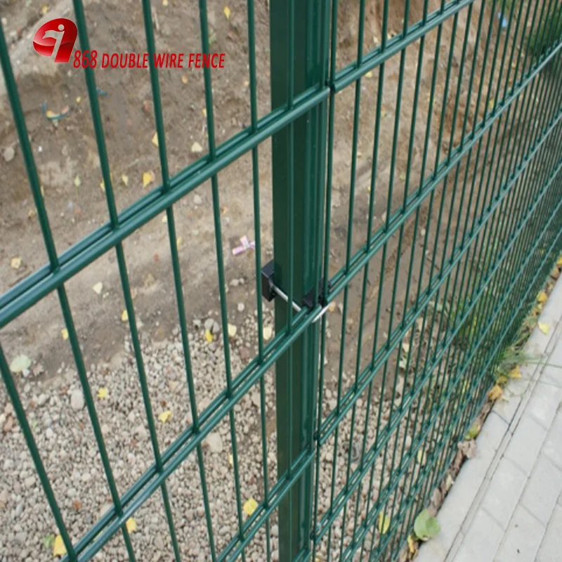 High Quality Hot Sales Powder Coated Double Welded Wire Mesh Farm Fence