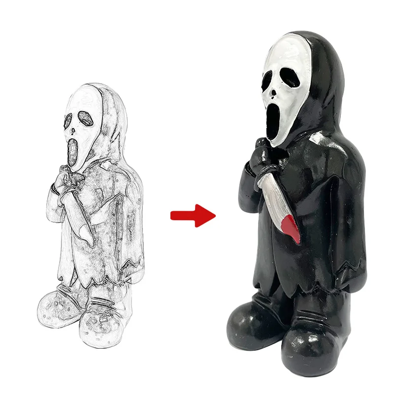 Winnel Design Action Figure Dolls Comic& Online Games Resin Scale Kit Model Decor Toy Figures miniature figurines custom