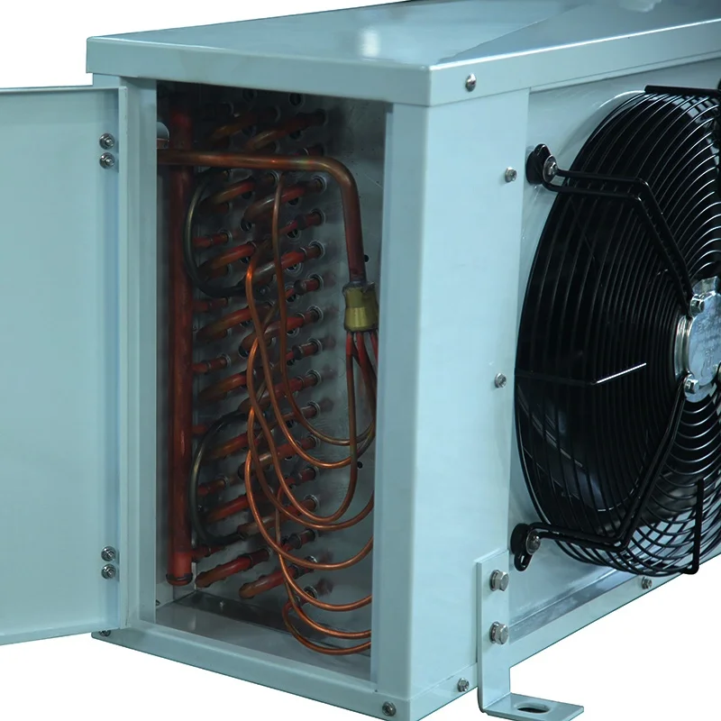 Blue Fin Space Cold Room Heat Exchange Evaporator with Copper Tube