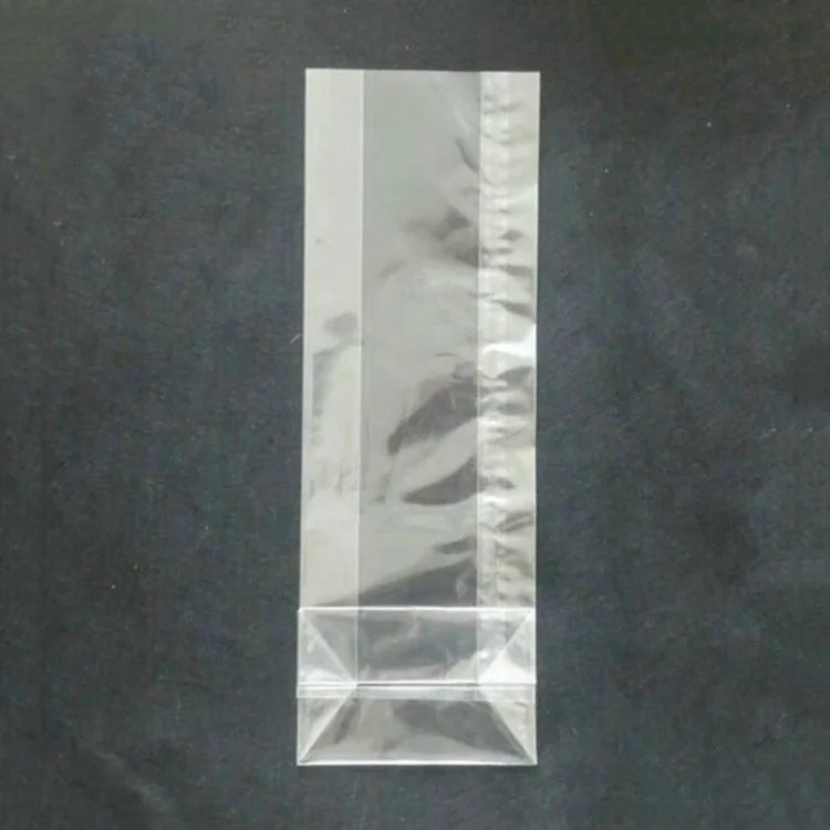 Side Gusset Transparent Candy OPP Packaging Bags with Square Bottom