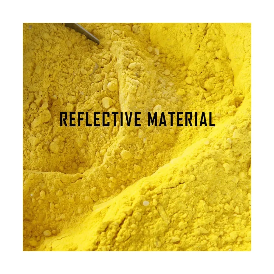 Thermoplastic Yellow Reflective Powder Coating White Sign Hot Melt  heat reflective road paint
