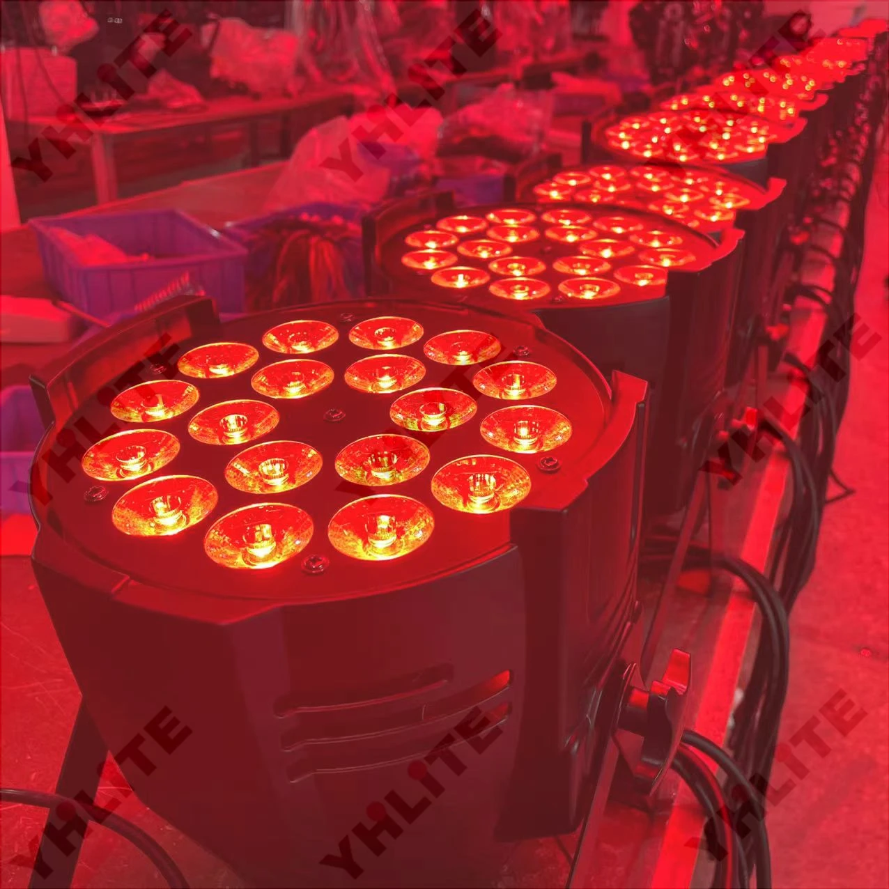 18x12w Led Par Light RGBW 4in1 IP65 DMX512 Stage Wash Light