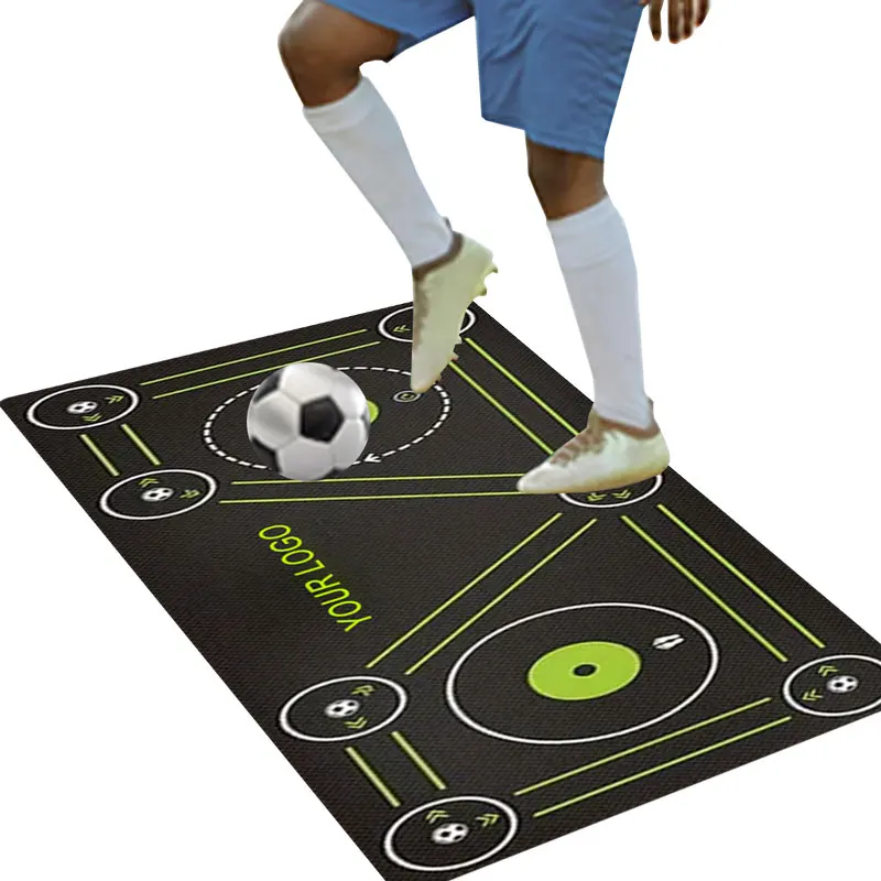 Soccer Mat Ball Control Pace Exercise Soundproof Sports Rug Football Foot Step Mat Soccer Training Equipment