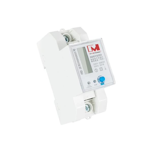 Single Phase Smart Energy Meters LoRa Current 10(100)A with add-on modules LoRaWAN