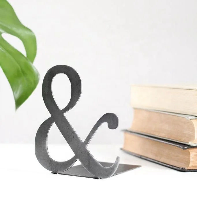 Laser Cut Metal Child Book Ends Dinosaur Creative Bookends For Kids