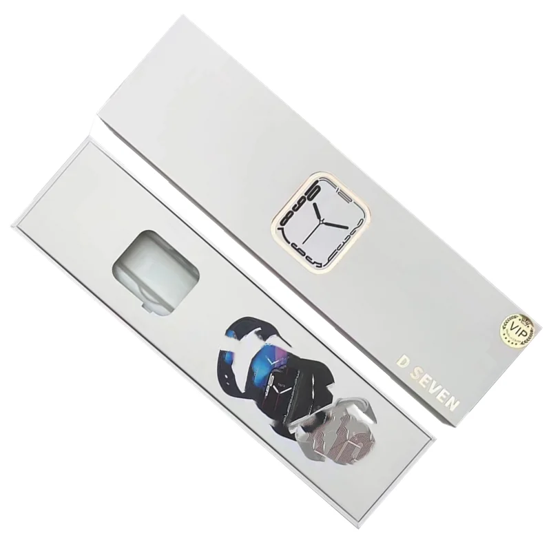 D Seven Original Iwo Smartwatch Series 7 Bt Call Custom Dials Heart Rate Sport Tracker Nfc Smart Watch 2022 reloj Inteligente