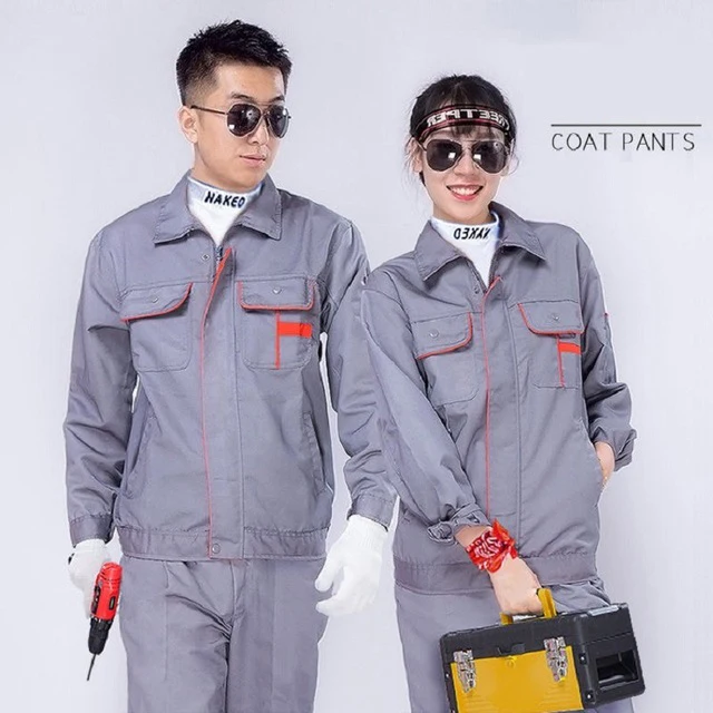 
High Performance Spring and Autumn Overwear Set Construction Uniform for Men and Women Workers Uniform 