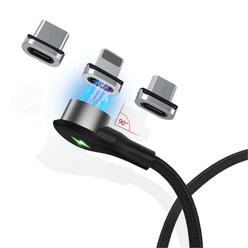 Factory Manufacture Magnetic Charging Cable Usb Data 3 In 1