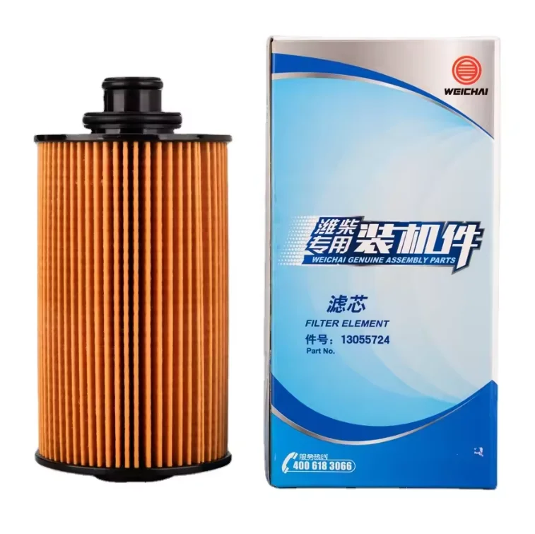 High Quality Wp6g Engine 13055724 Oil Filter for Wei chai