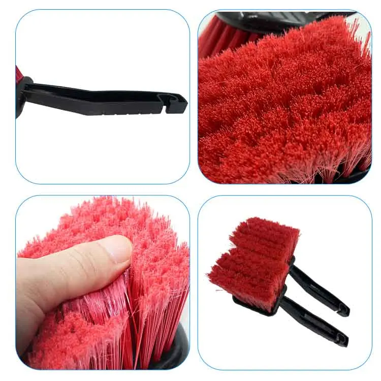 Top Ranking Auto Wheel Clean Brush Soft Bristle Car Wash Brush with Long Handle