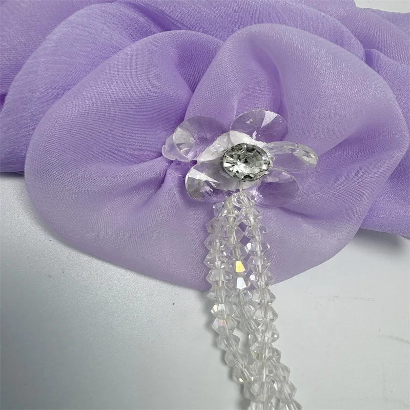 3D Multi-layer Handmade Cloth Stickers DIY Corsage Bead Appliques for Garment Accessories