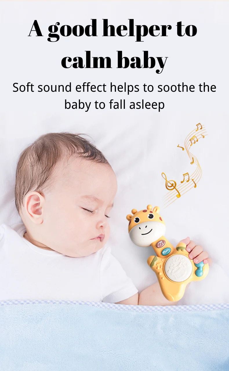Newest Arrival Kids Rattle Baby Toys Educational Musical Hand Drum