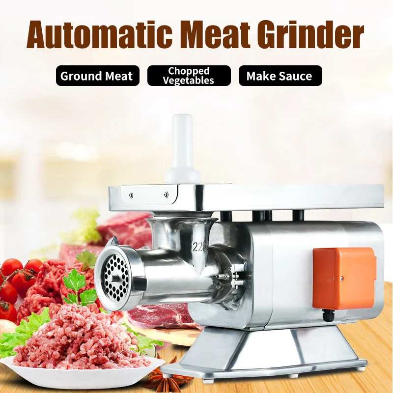 Kiyma Makinasi Picadora Industrial China Commercial Stainless Steel 12 22 32 Meat Mincer Electric Meat Grinder Machine