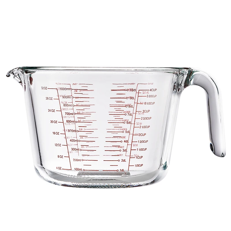 500 мл термостойкая стеклянная мерная чашка молочные весы микроволновые мерные кувшины оптовая продажа