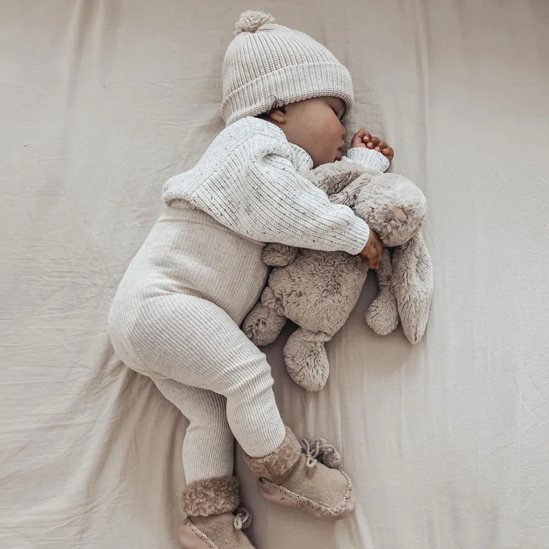 2024 multicolor Little dot  Winter Children Sweater Cotton Knitted Sweater Kids Casual Baby Boys Sweater For Newborn