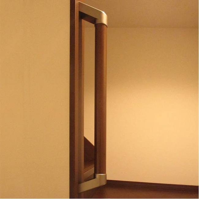 (Длина 935 мм) легкая в установке деревянная фурнитура для коридора, средней террасы, больничные перила, фурнитура для дерева