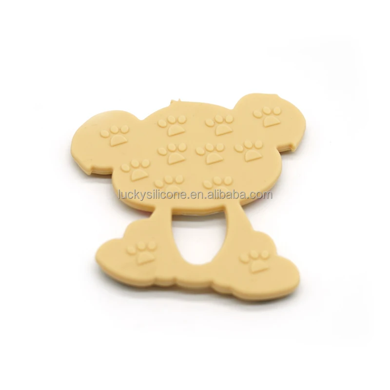 Hot Sale Customized Animal Clip Baby Training Teehers Silicone Baby Toy Teether For Baby Products