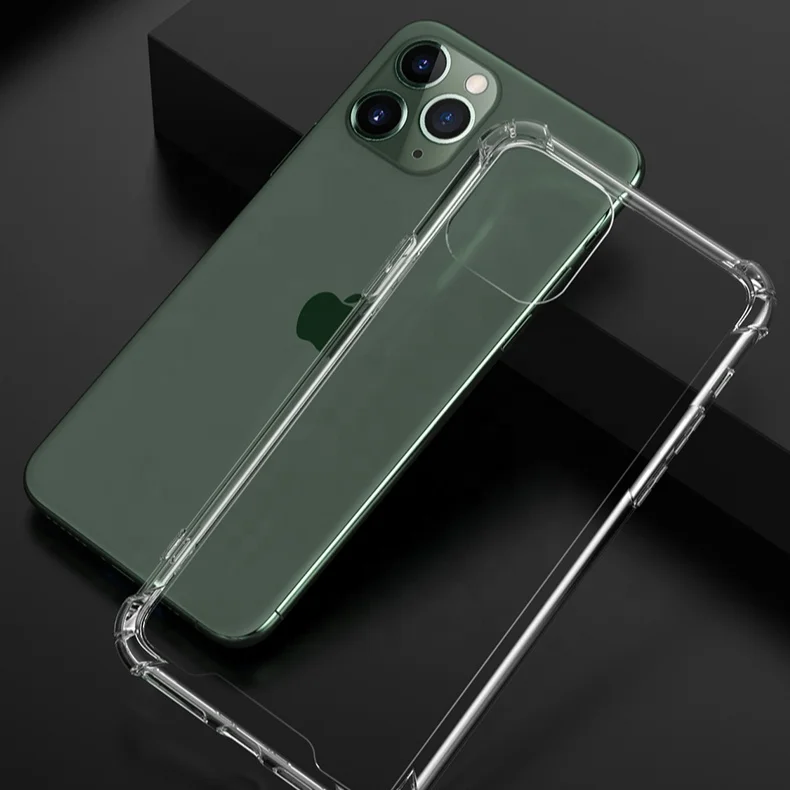 для телефона iPhone 12 чехол TPU мягкая задняя крышка для iPhone 11 Pro XS Max X 8 7 6s Plus 5 SE 11 XR чехол