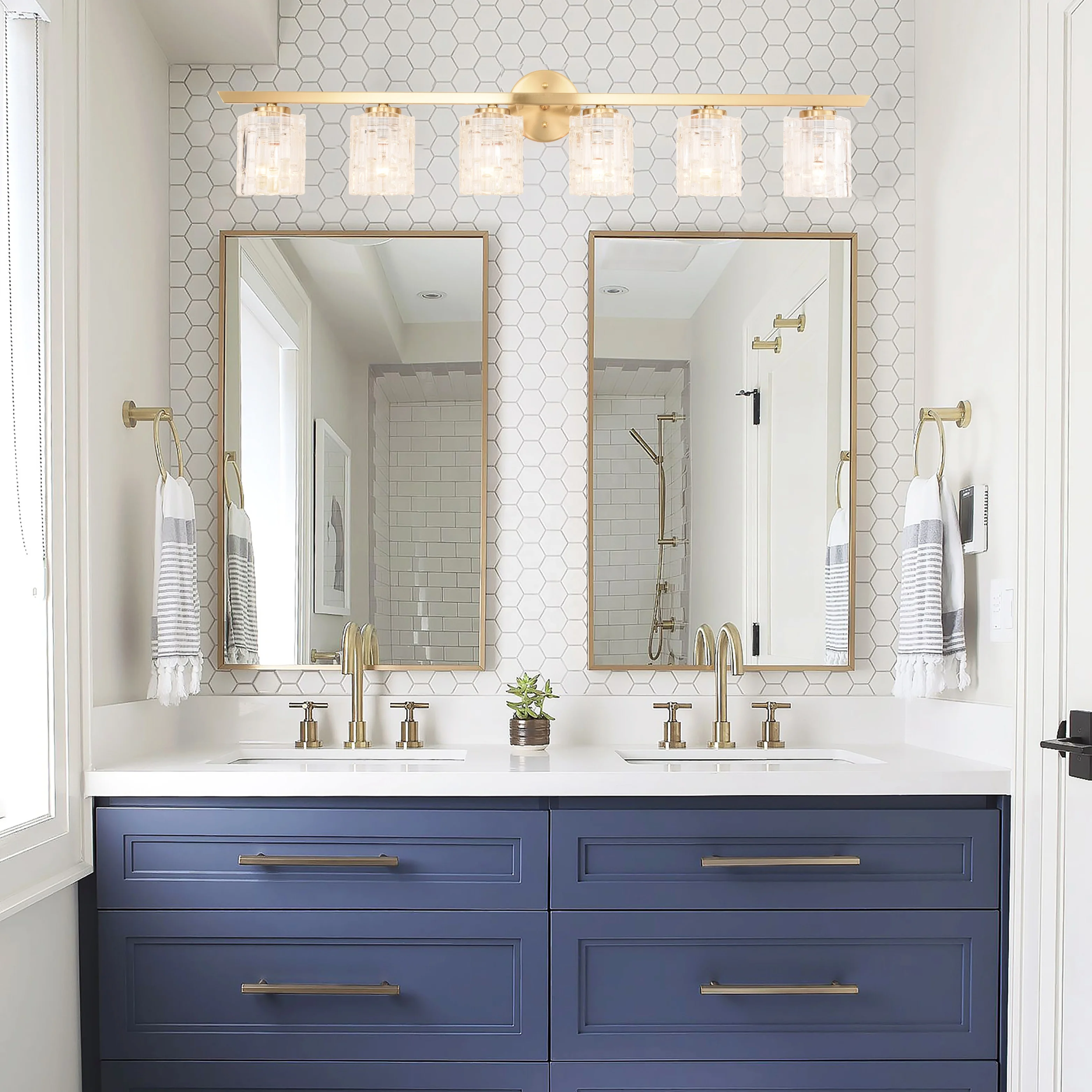 Modern Decorative Mounted Wall Lamp Lights Indoor Bathroom Vanity Light Sconce Fixtures Mirror Headlamp Makeup Lighting