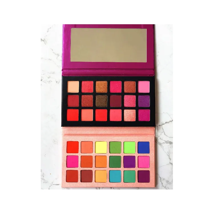
Changeable Nude Eye Shadow Beauty Palette Makeup Kit 18 Colors Matte Shimmer Glitter Powder Eyeshadow 