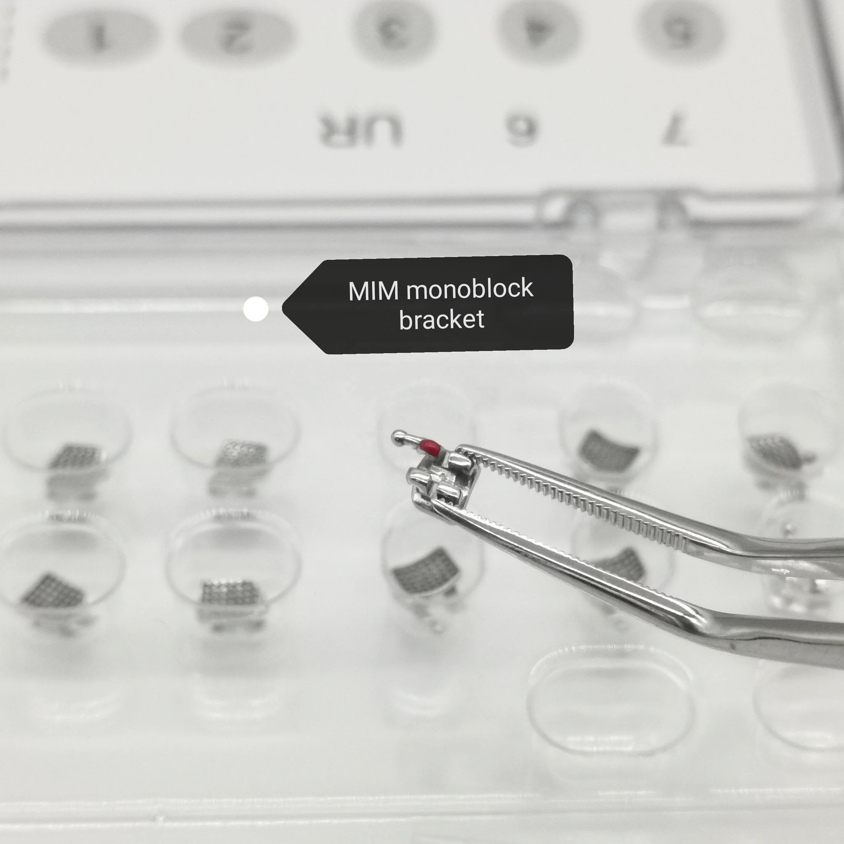 
Orthodontic Dental MIM Monoblock Roth 022 Metal Brackets Orthodontic Braces 