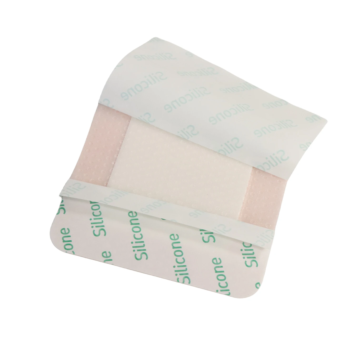 BLUENJOY Silicone Foam Dressing with Border Adhesive Waterproof Wound Dressing Bandage for Wound Care