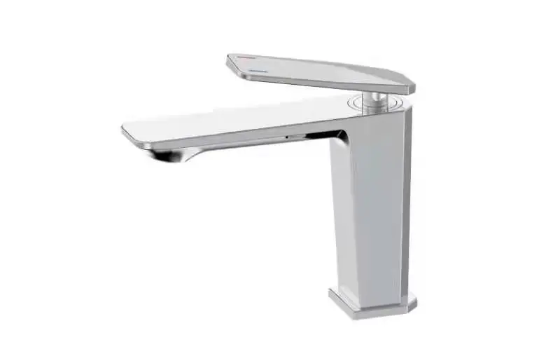 Modern design ss faucet single handle black modern kitchen faucet pull out with watermark logo