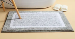 Anti Slip Bath Room Mat Shaggy Absorbent Washable Bathroom Rug