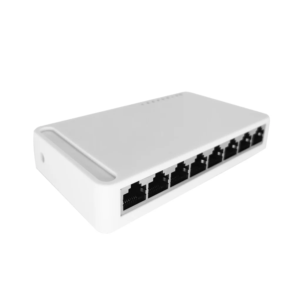  8 портов Rpoe переключатель обратного Poe коммутатор 7 + 1