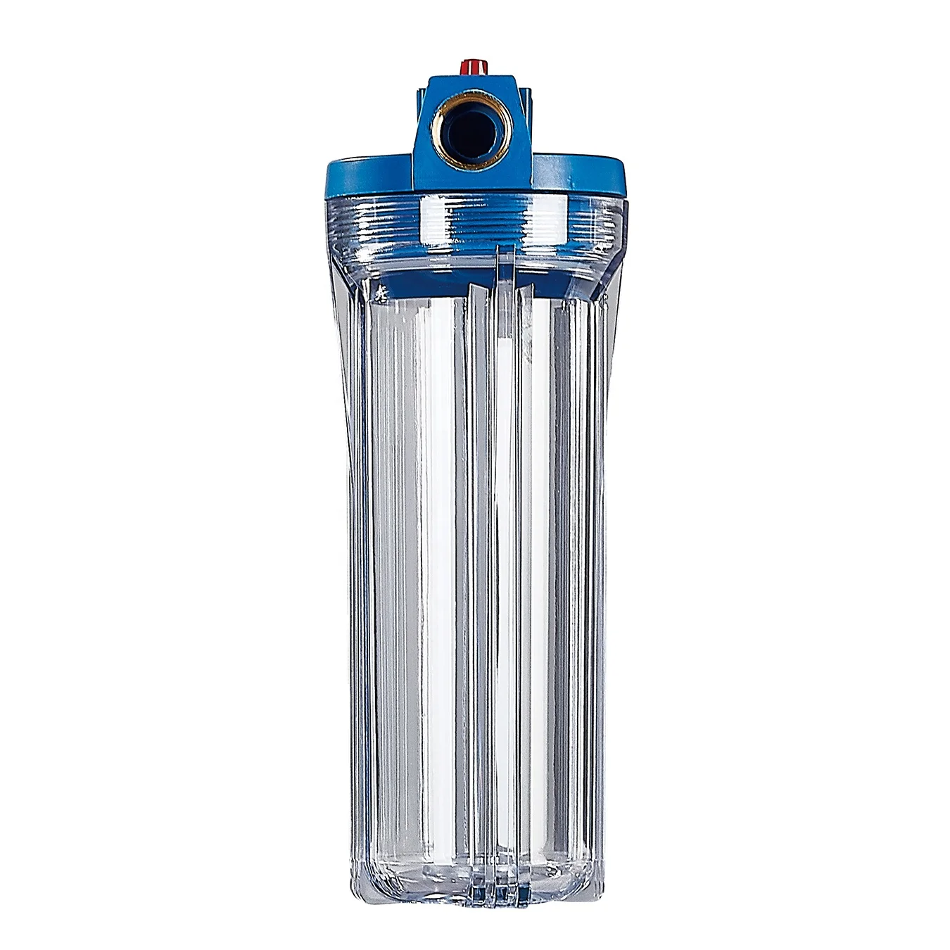 
10 inch single oring transparent water purifier cartridge filter clean housing in Reverse Osmosis 