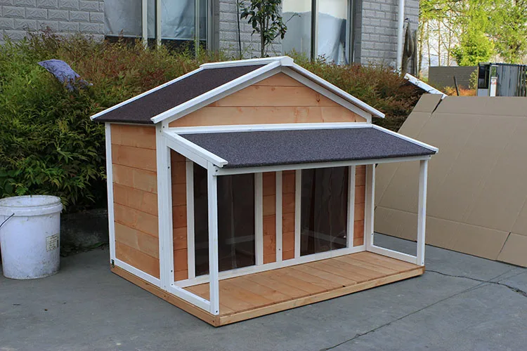 Outdoor pet supplies cat pet products wholesaler dog kennel house indoor