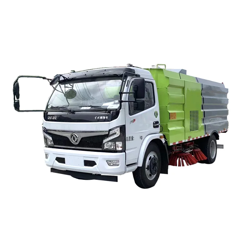 Прямая Продажа с завода пылесос Dongfeng грузовик для уборки улиц 6000л городской улицы и аэропорта