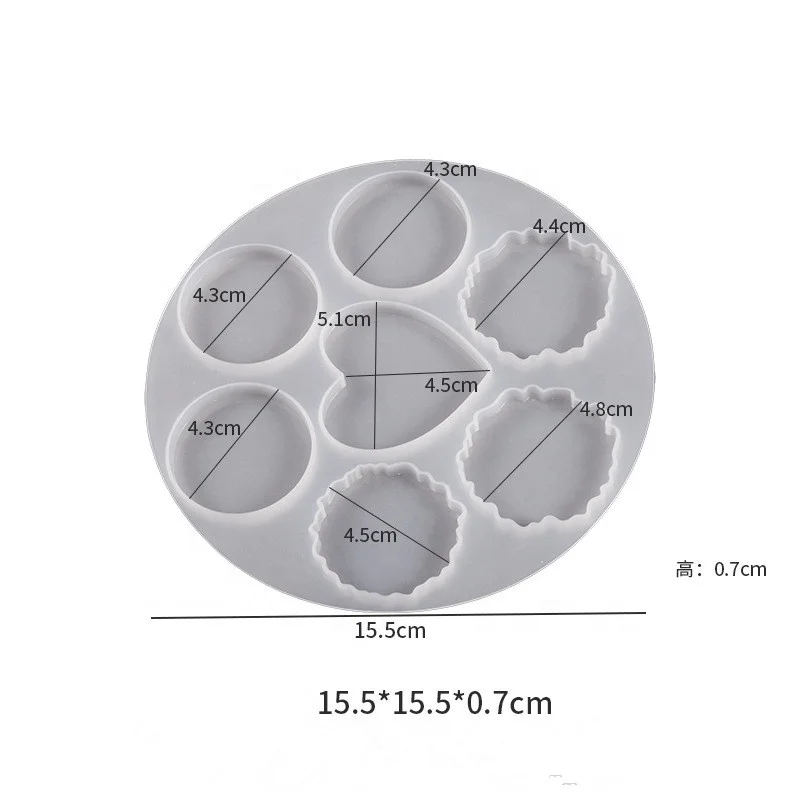 wholesale resin mold Crystal Reverse Letter Alphabet silicone mold bookmark mold for Jewelry Keychain