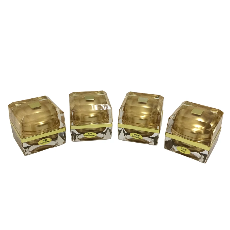 BL Nature Gold Bottle Permanent Makeup Tattoo Pigment Kit For Eyebrow