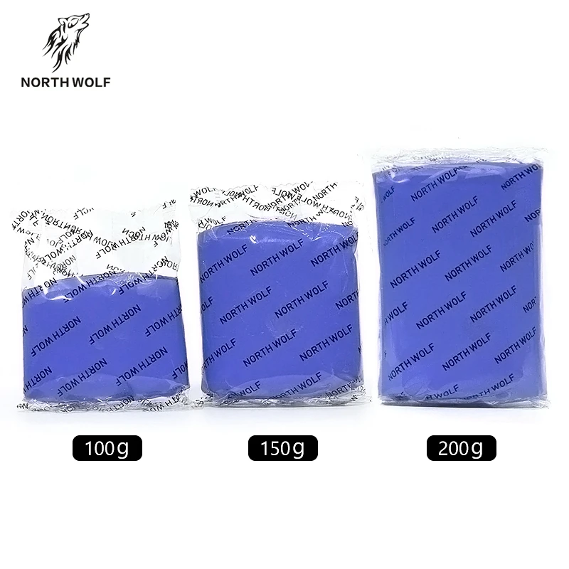 Car Care 150 g clay bar North Wolf New Production Line A+ Blue Color  Clay Bar