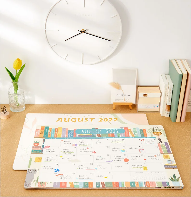 Custom Large Creative Desktop Calendar planner 2022-2023