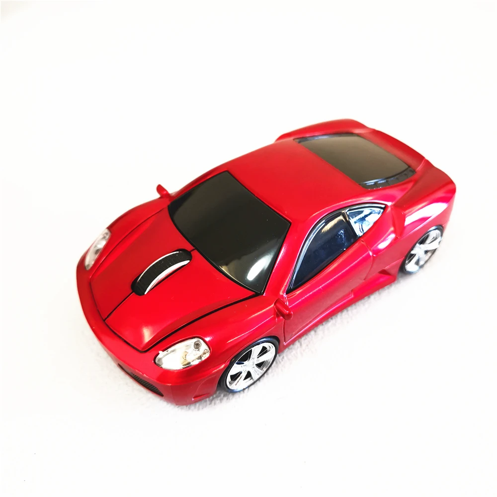 For Ferrari Shape Car Shape Mice Car Wireless Mouse