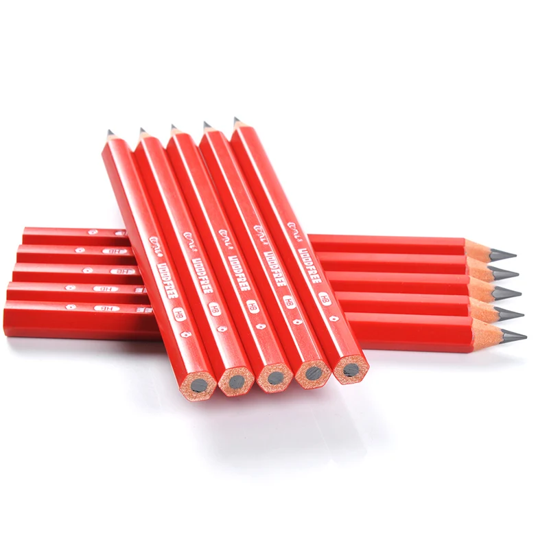 10/20/30 Pcs Short Jumbo Hexagonal HB #2 Graphite School Pencils Set for Kid and Child Pre-Sharpened Writing Stationery Supplies